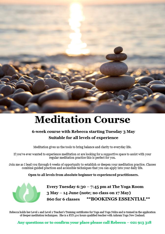 May Meditation Course